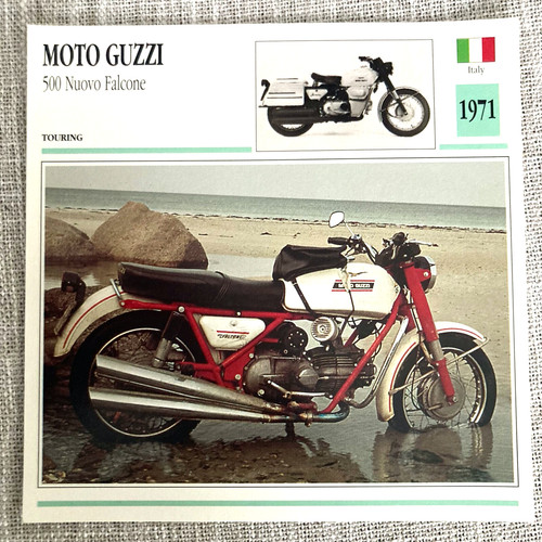 Moto guzzi 500 - nuovo, falcone