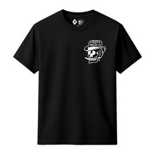 Rum Knuckles Classic OG Skull Black T-Shirt