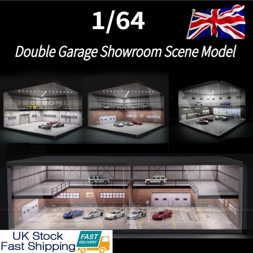 Diorama car parking lot - car,