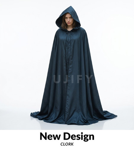 Midnight dark blue - midnight, hooded