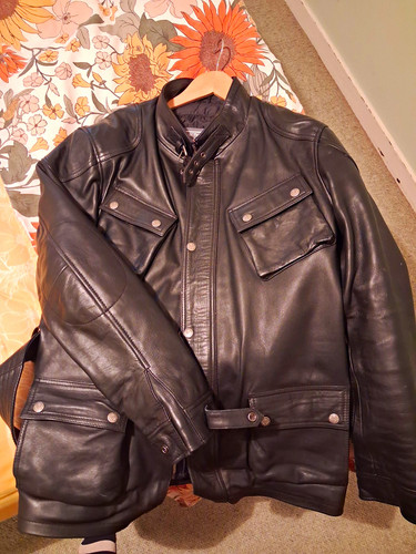 Frank thomas leather biker - frank,