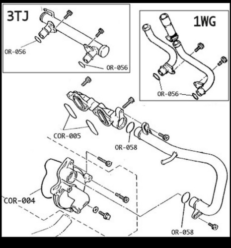 Yamaha fzr400rr 1wg coolant - yamaha,