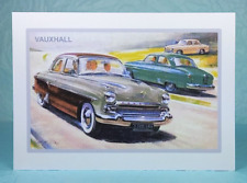 VAUXHALL Wyvern, Velox, Cresta - GREETING CARD -  Classic Car Memorabilia