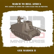 Afrika Korps Marder II - 28mm