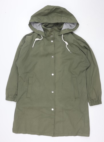 Zara women green hooded - women’s, xs
