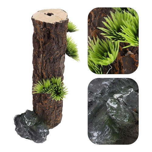 Frog tank decoration reptile - decoration,