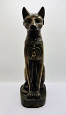 Veronese 2000 Luxor La Vegas Egyptian Godess Bastet Cat Bronze Effect Figurine