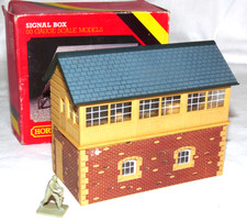Hornby R503 Signalbox Boxed OO Gauge 00 Decent but no stairs