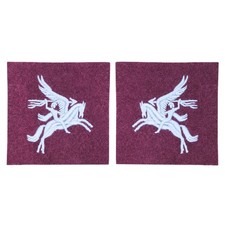 British Airborne PEGASUS PATCHES Paratrooper Para WW2 Uniform Shoulder Flashes