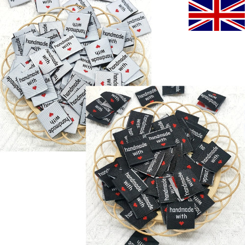 Cloth sewing labels handmade - cloth,