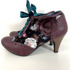 Joe Browns Purple Leather