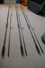 Harrison Ballista Slim Carp Rods x 3