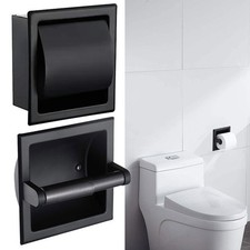 Black Stainless Steel Toilet