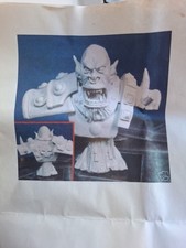 Orc Bust 1/10th Scale Resin