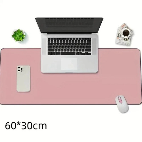 Large leather desk mat - large, pu