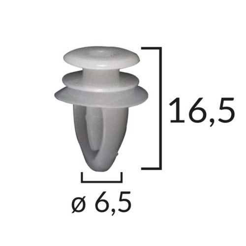 Upholstery clip fits opel - clip,