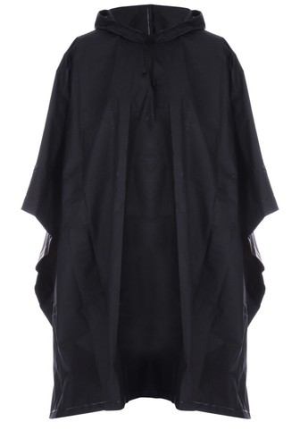 Nwot black packable rain - packable,