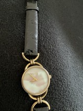 Rare Gucci 6000L Watch Mother of Pearl With Spares And Box