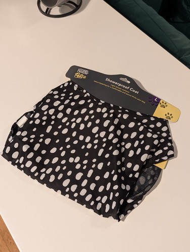 Asda dog showerproof coat - showerproof,