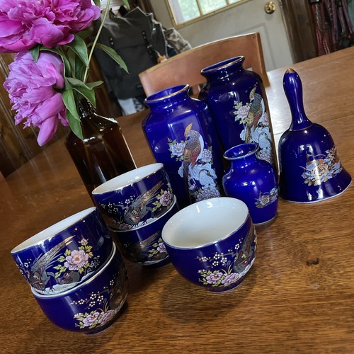 Set japanese cobalt - japanese,