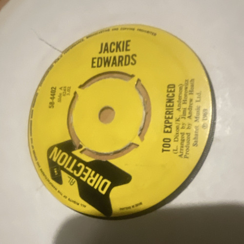 Jackie edwards too experienced - jackie,