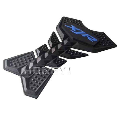 Blue rubber fuel gas tank - blue,