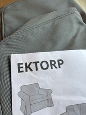 Ikea Ektorp Grey Armchair
