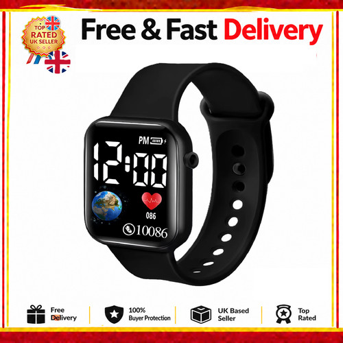 Led digital sport watch - digital,