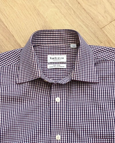 Van heusen black mix check - heusen, non