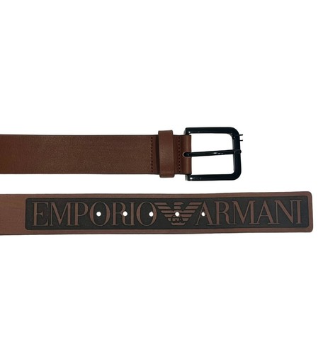 Emporio armani leather belt - armani,