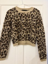 Zara Animal Print  Faux Fur