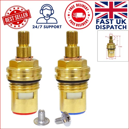 Brass ceramic tap cartridge - brass,