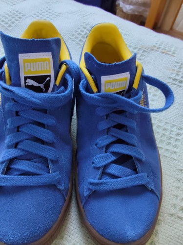 Blue suede puma - blue,