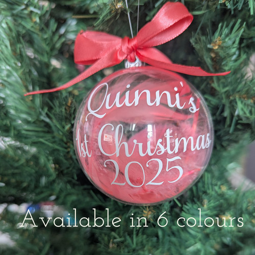 Personalised first christmas - first,