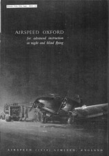 WW2 Advert for Airspeed OXFORD Vintage Original 1941 Aircraft Print Ad Ephemera