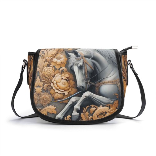Baroque horse genuine leather - genuine,
