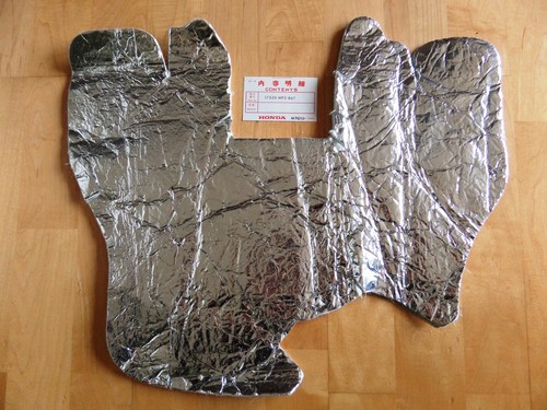 Sticker heat protection tank