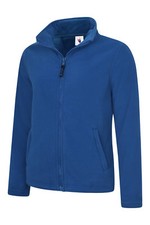 Ladies Womens Micro Full Zip