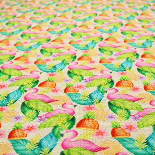 Flamingo pink upholstery - flamingo,