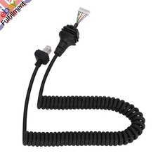 Speaker Mic Microphone Cable Replacement Cord For ICOM HM152/HM154/ID-880H Radio