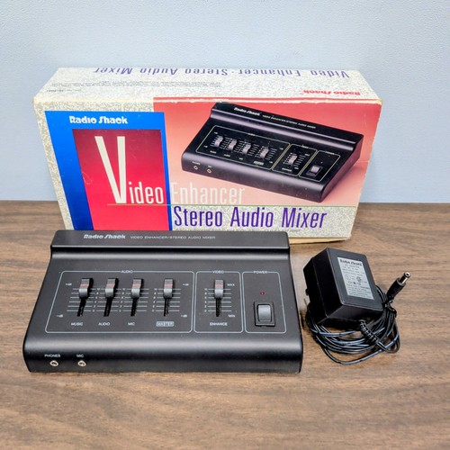 Radio shack video enhancer - video,