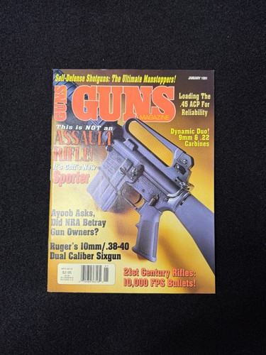 Vintage guns magazine self - vintage,