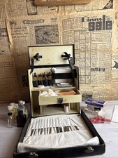 Vintage Doctors Medical Surgical Dental Case With contents. Instruments , etc