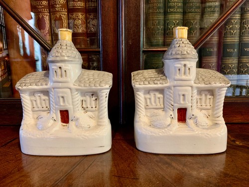 Antique pair staffordshire - pair,