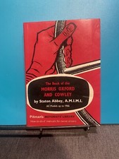 Book of the Morris Oxford & Cowley Pitman’s Motorists Library Stanton Abbey 1966