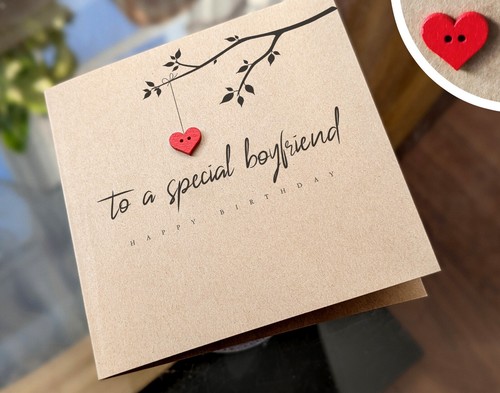 Boyfriend birthday card - birthday,
