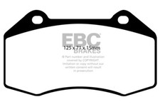 EBC Yellowstuff Frt Brake Pad