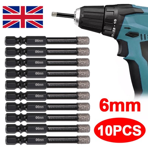 10pc 6mm dry - dry, drill