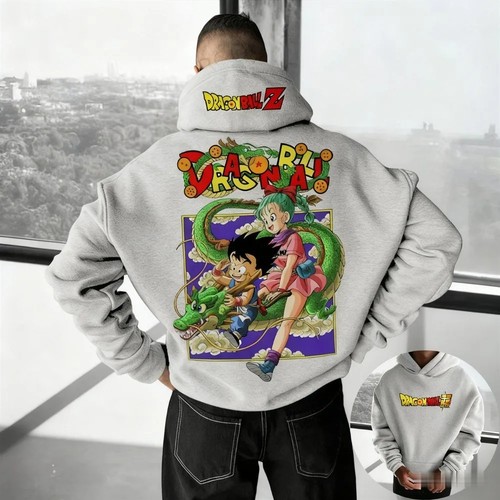 Dragon ball cotton hoodie - dragon, z