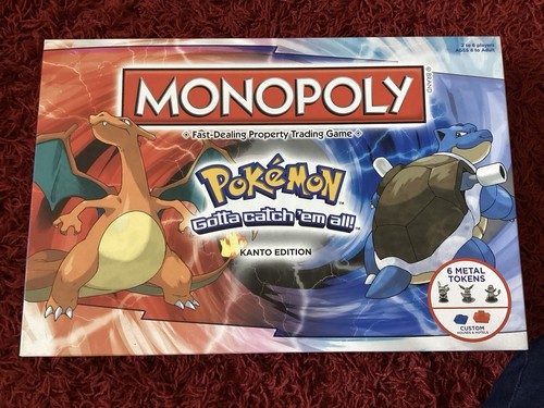 Hasbro pokemon monopoly kanto - hasbro,
